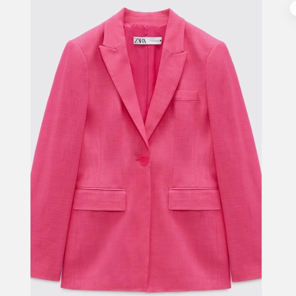 Zara linen blazer